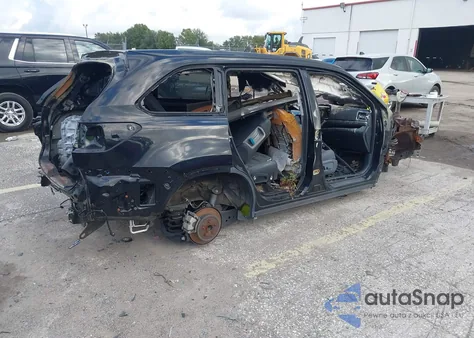 2017 Toyota Highlander Se z USA, uszkodzony, nr VIN 5TDKZRFH6HS187866